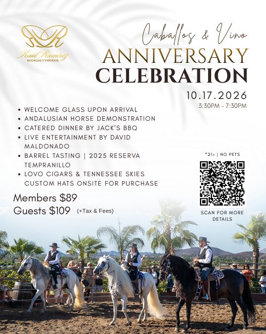Caballos y Vino Anniversary Celebration